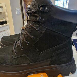 MENS TIMBERLAND ORIGINALS ULTRA WP BOOT BLACK SIZE 10.5 TB1A44SS015 NEW